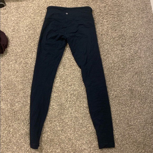 Lululemon Wunder Under High-Rise Tight Teal - Picture 2 of 4